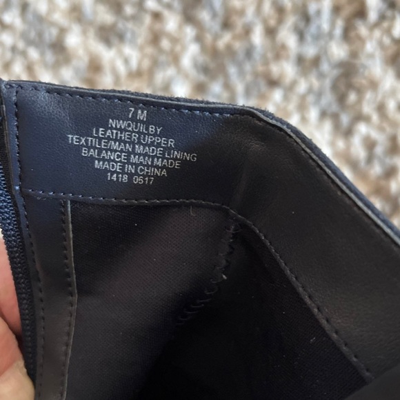 Nine West black suede leather booties size 7 - Picture 11 of 15